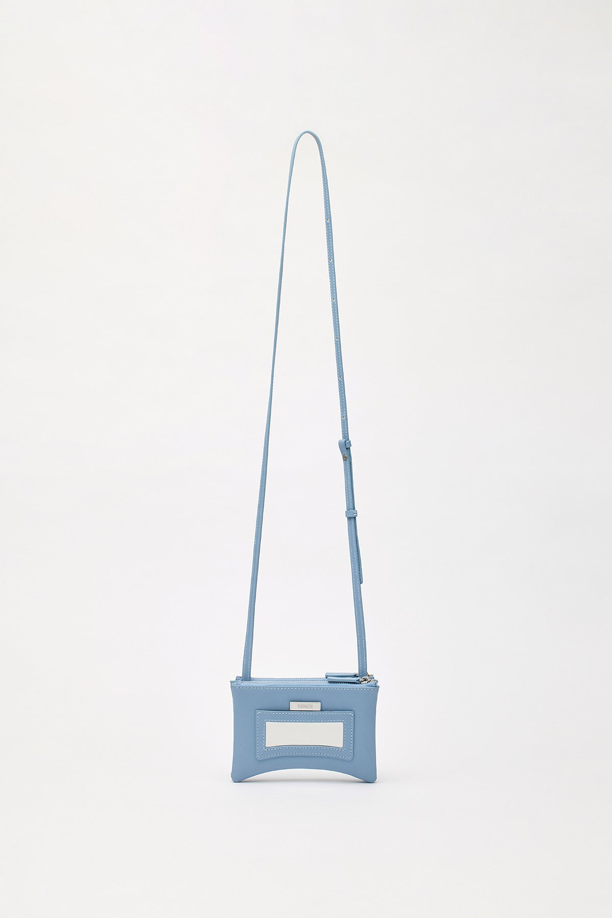 Matinkim Arch Shape Mini Wallet Bag IN Blue