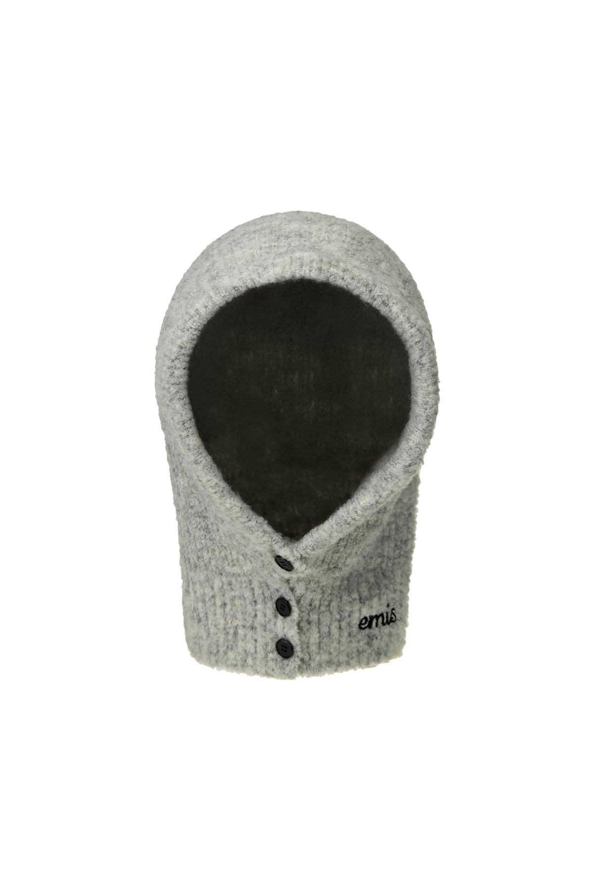 EMIS Button Balaclava-Melange Gray