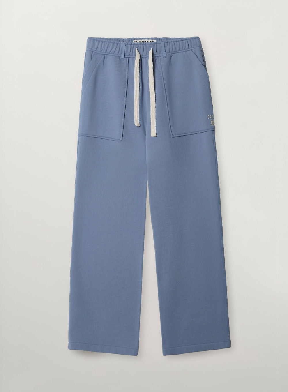 [satur] Fatigue Cargo Sweatpants - Blue