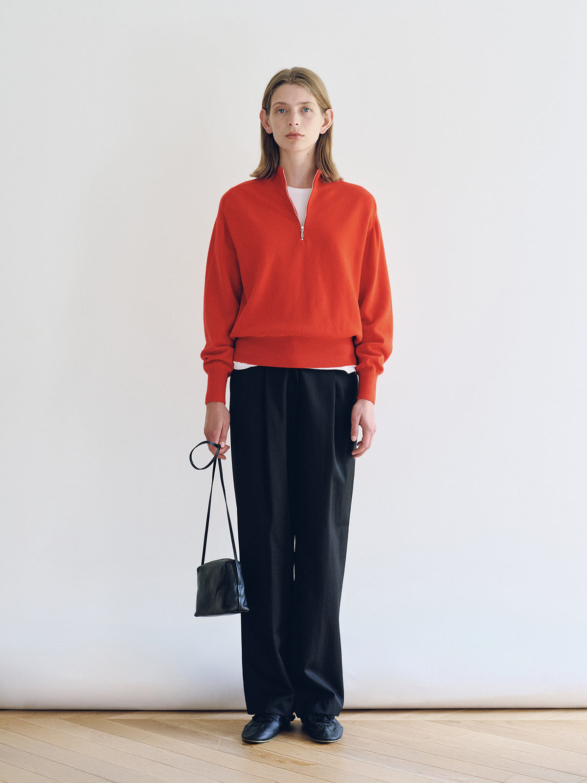 Nothing Written Frame Wool Pants (Black)