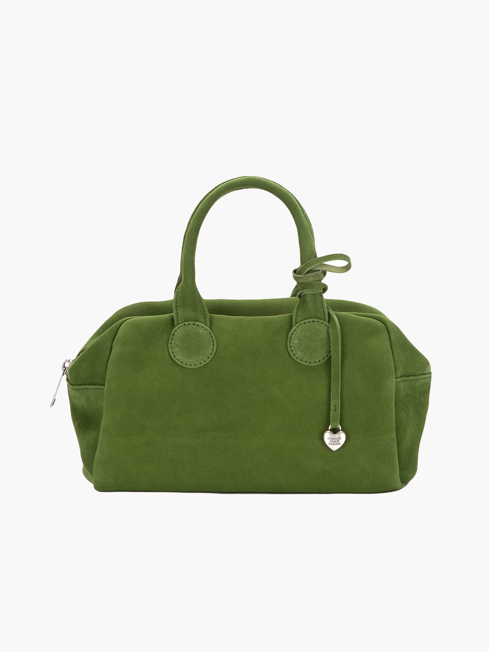 Margesherwood Heart Charm forest suede