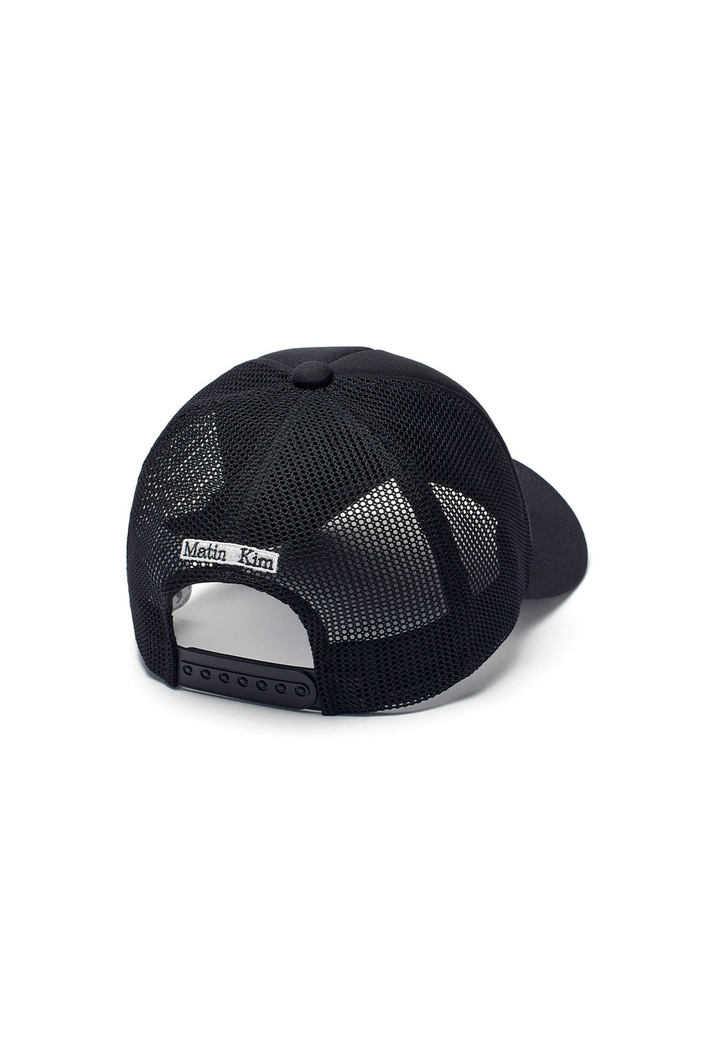 [matinkim] MATIN MESH TRUCKER BALL CAP IN BLACK