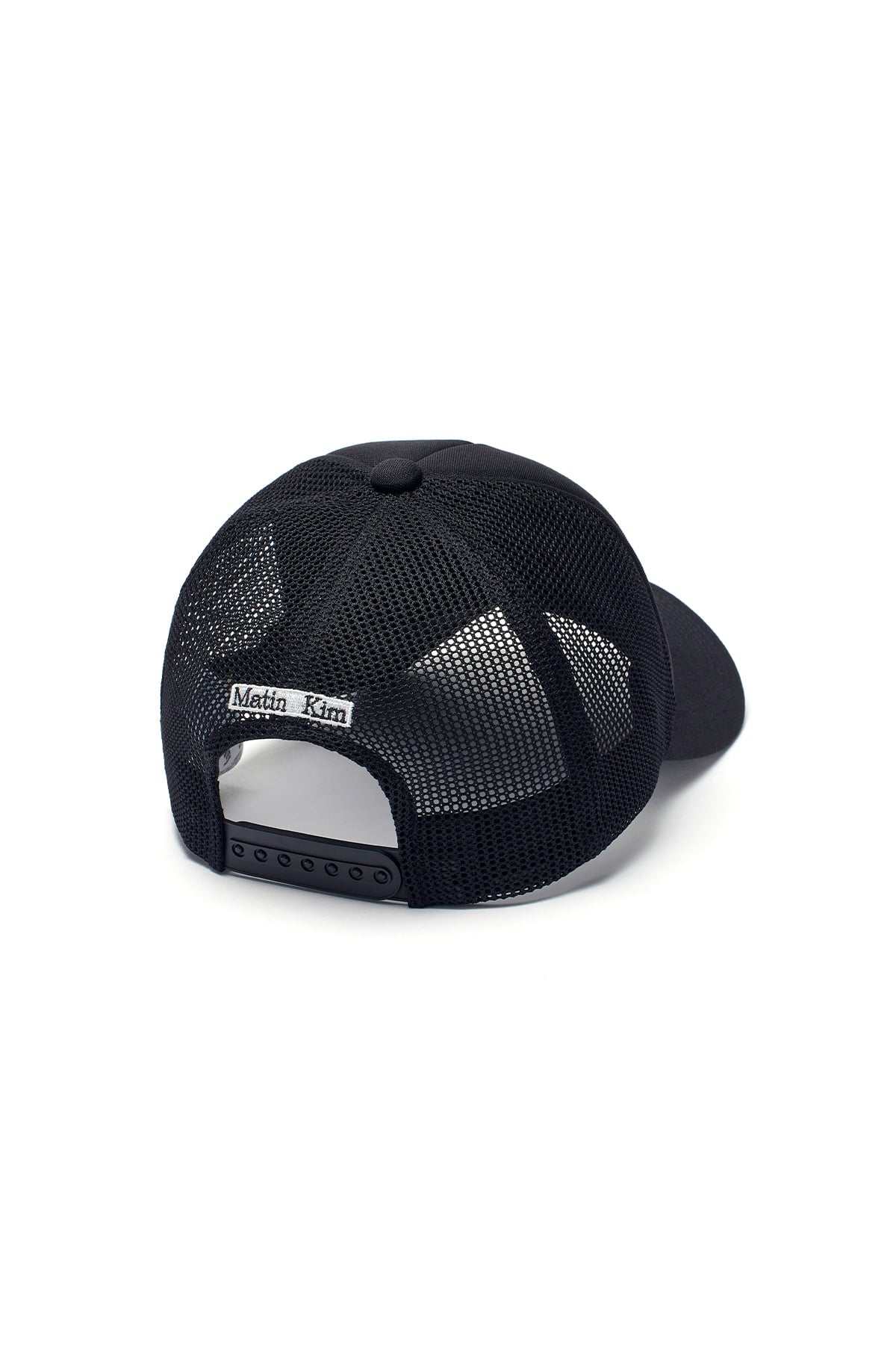[matinkim] MATIN MESH TRUCKER BALL CAP IN BLACK