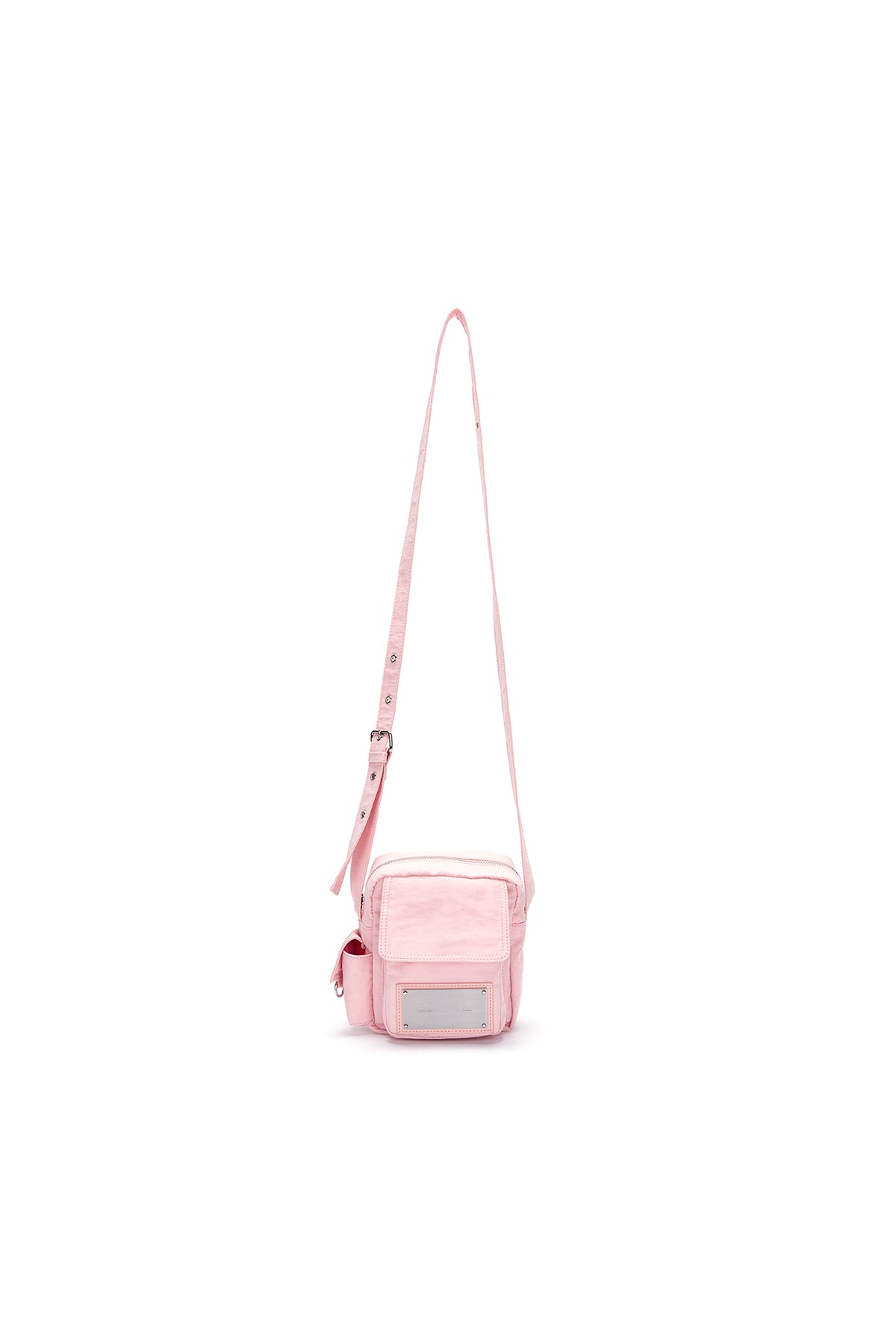matinkim CARGO CROSS MINI BAG IN PEACH