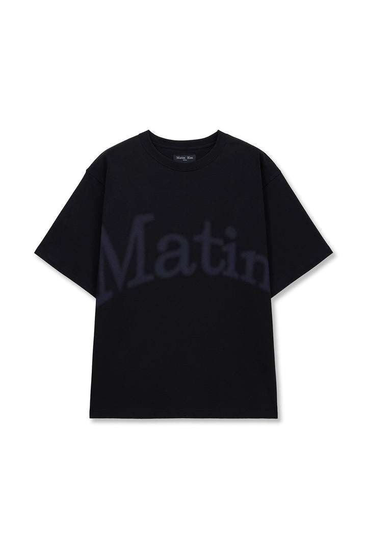 Matinkim Big Arch Logo Top For Men IN Black