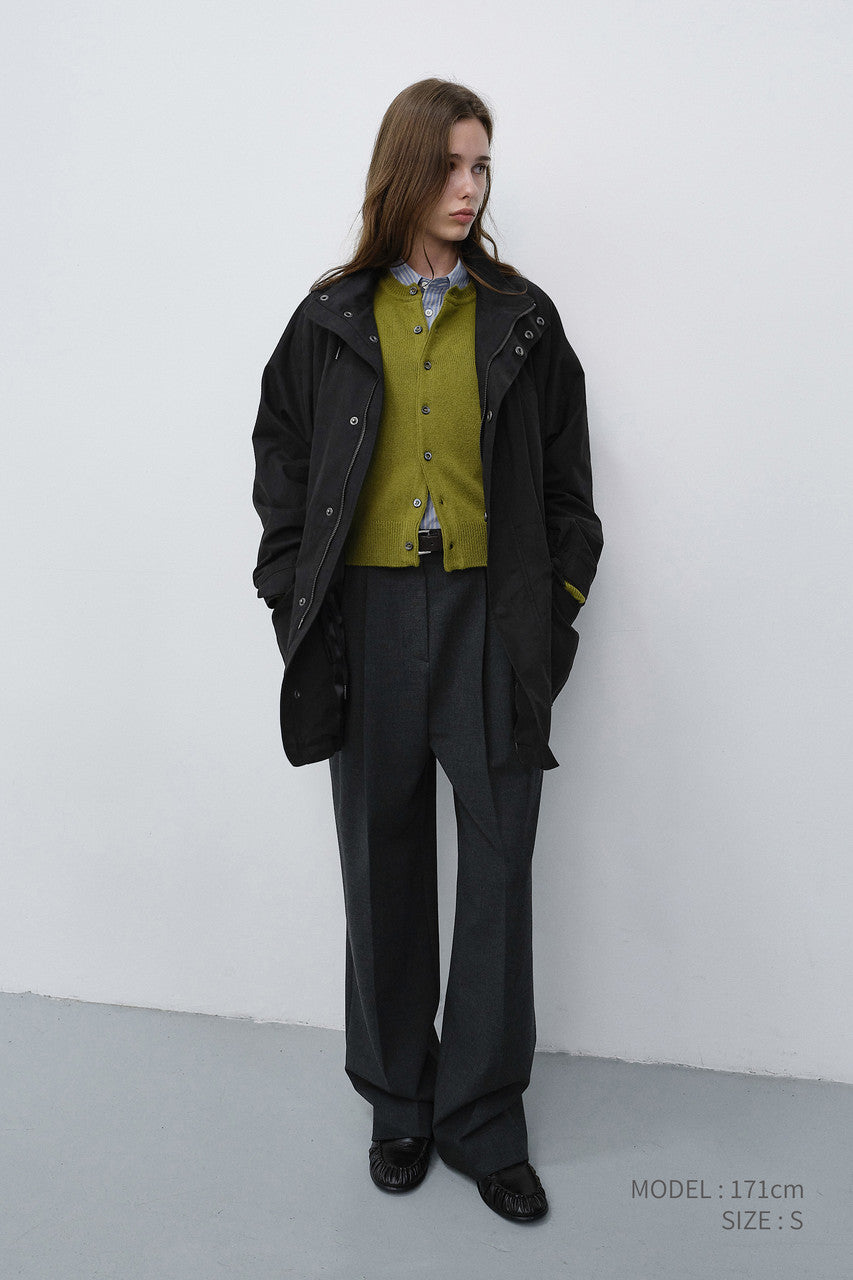 Dunst Unisex Modern Field Jacket Black