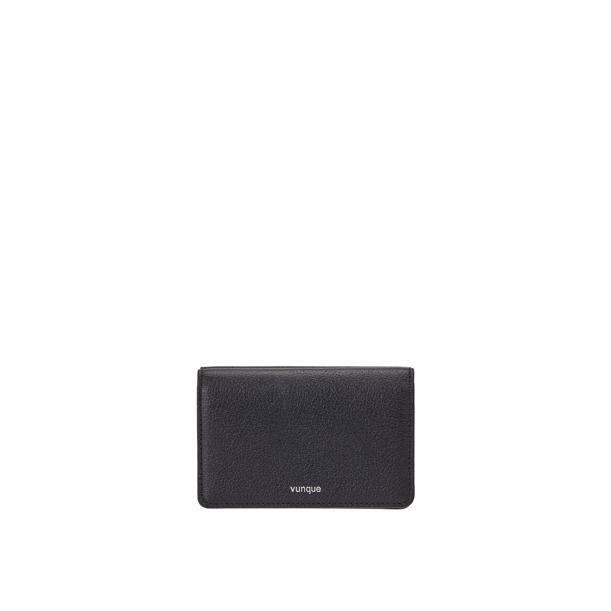 Vunque Occam Lune Double Flap Card Wallet Black