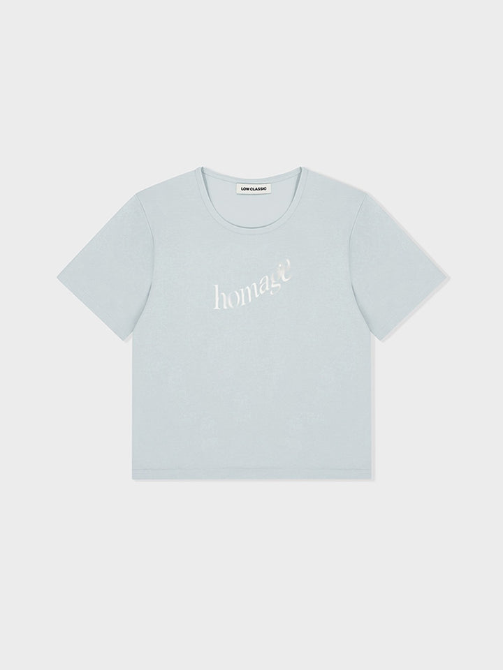 Low Classic Homage T-Shirt Light Blue