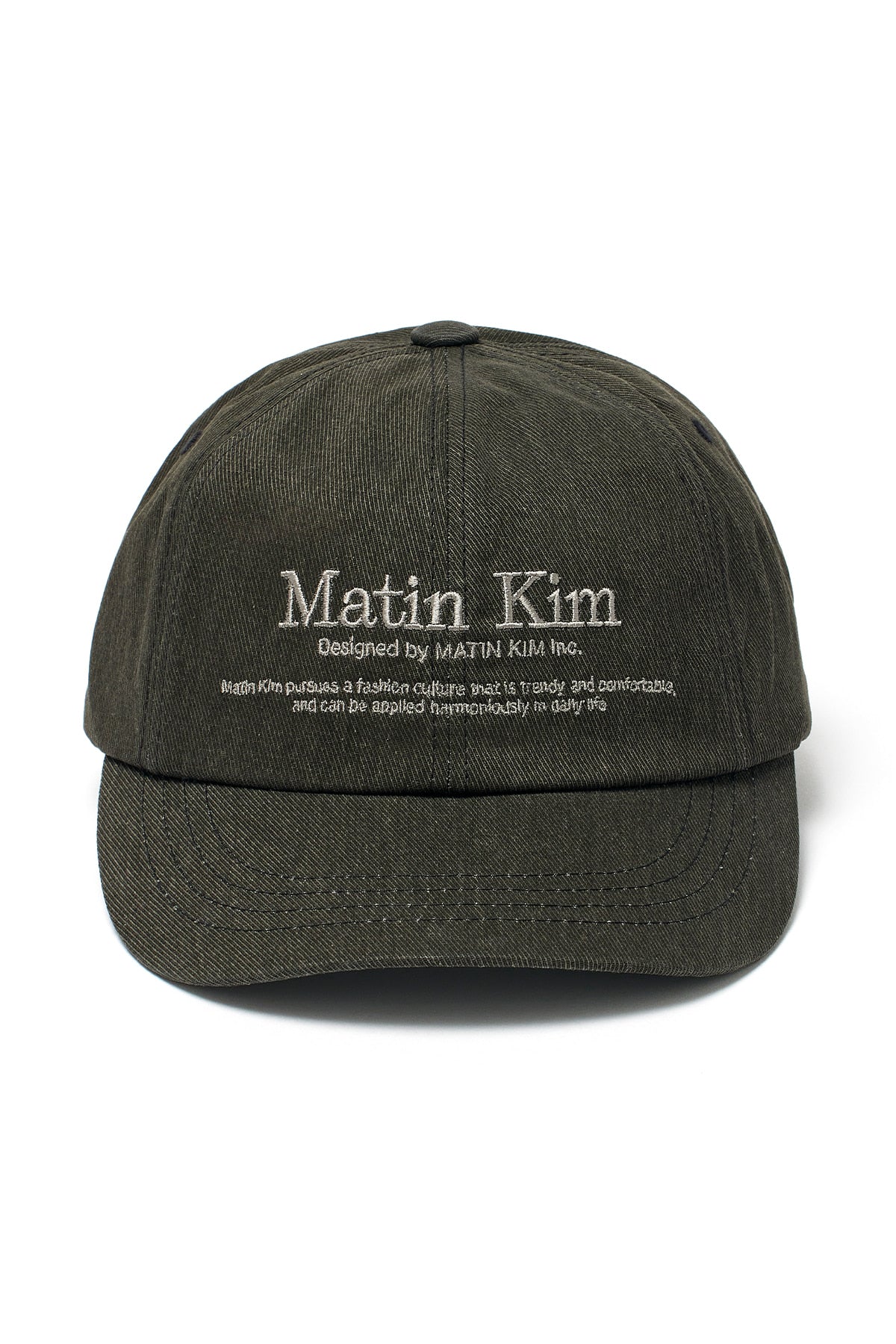 Matinkim Matin Heritage Flat Brim Cap IN Dark Brown