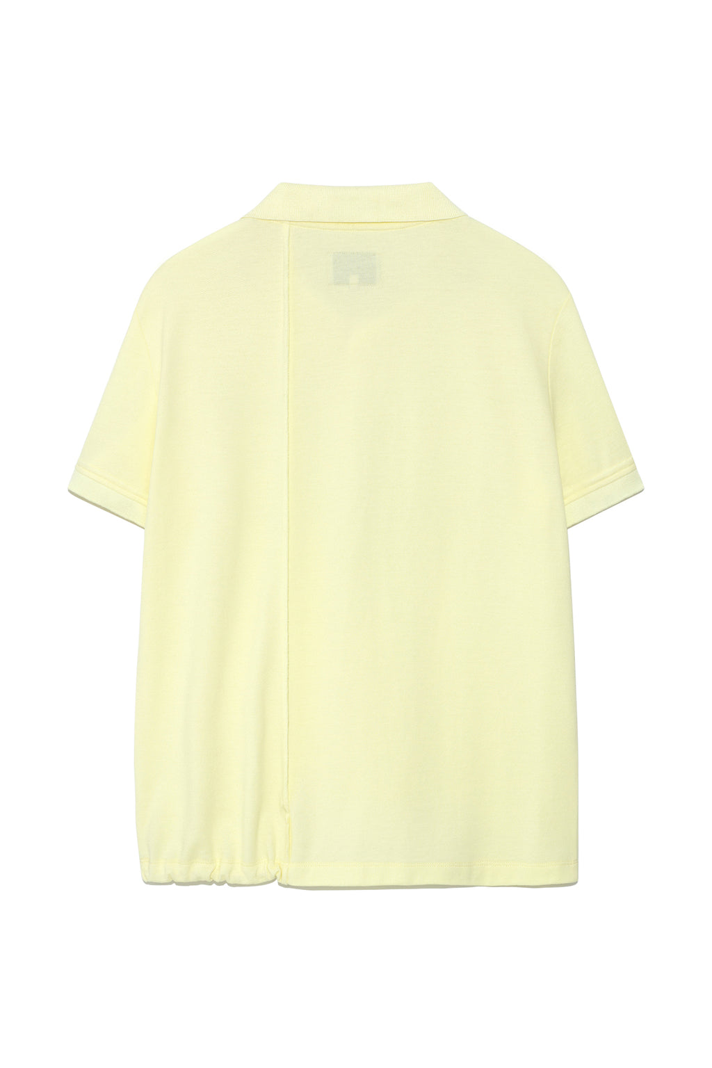 Matinkim Two Way String Point Pique Top IN Light Yellow