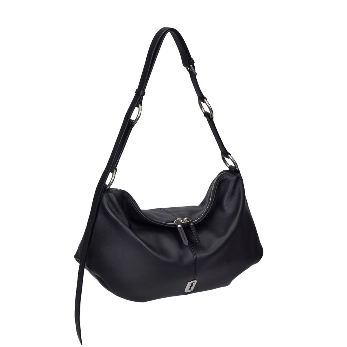 Vunque Halfmoon Attache Cross Strap Black