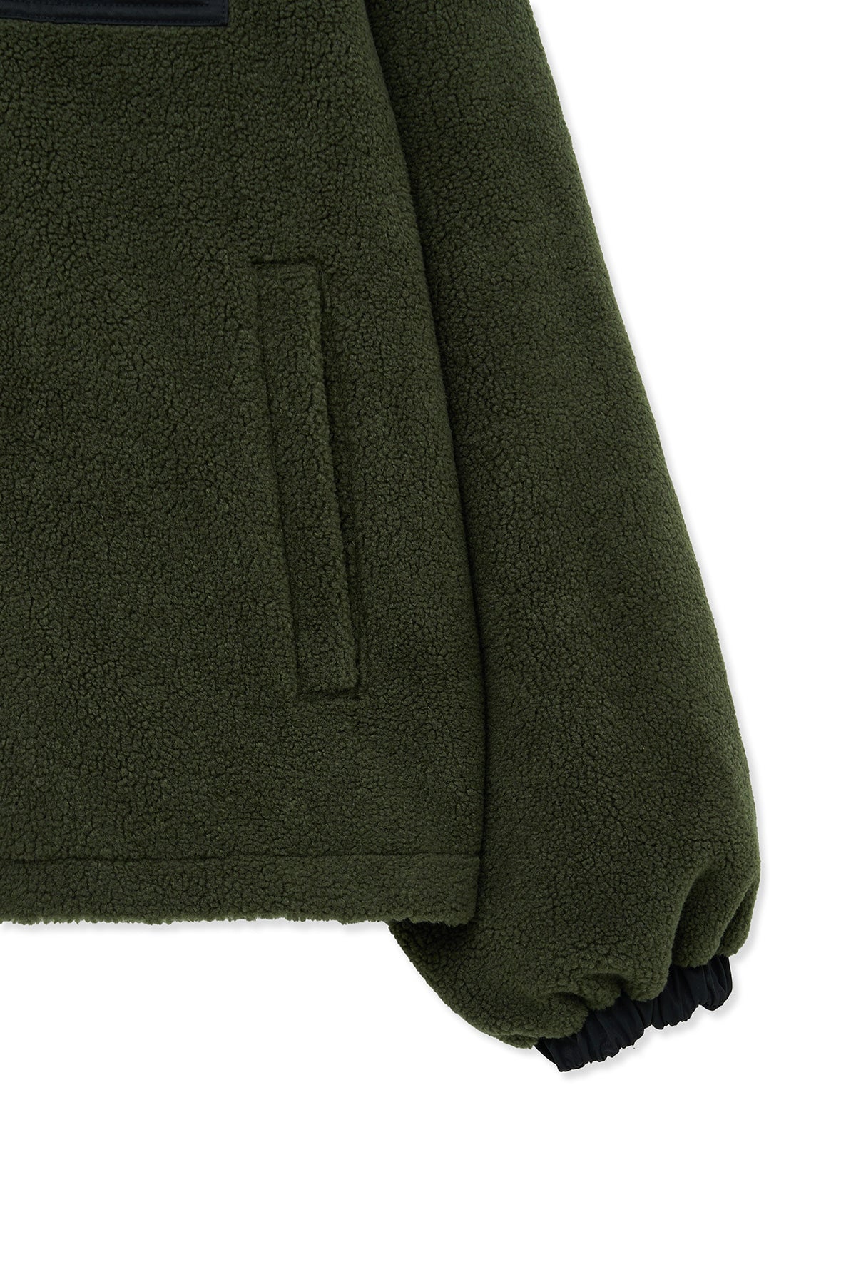 Matinkim Reversible Sherpa Zip UP IN Khaki