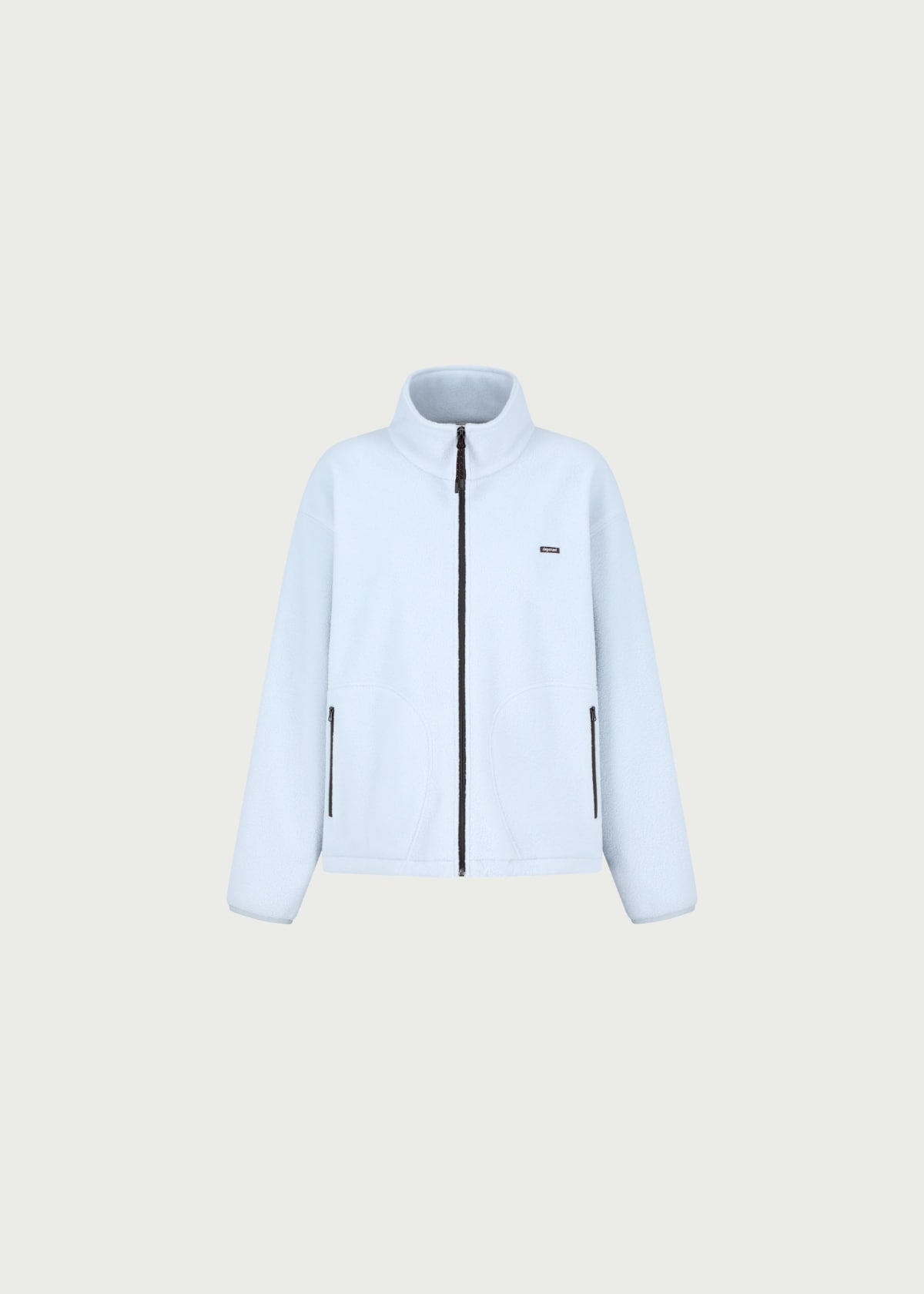 Depound fleece zip up - light blue
