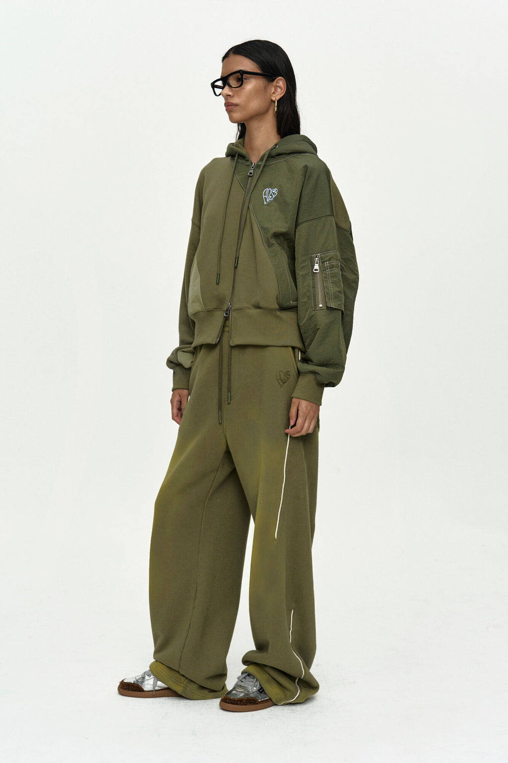 Andersson Bell Unisex Piping Line Dyed Sweat Pants