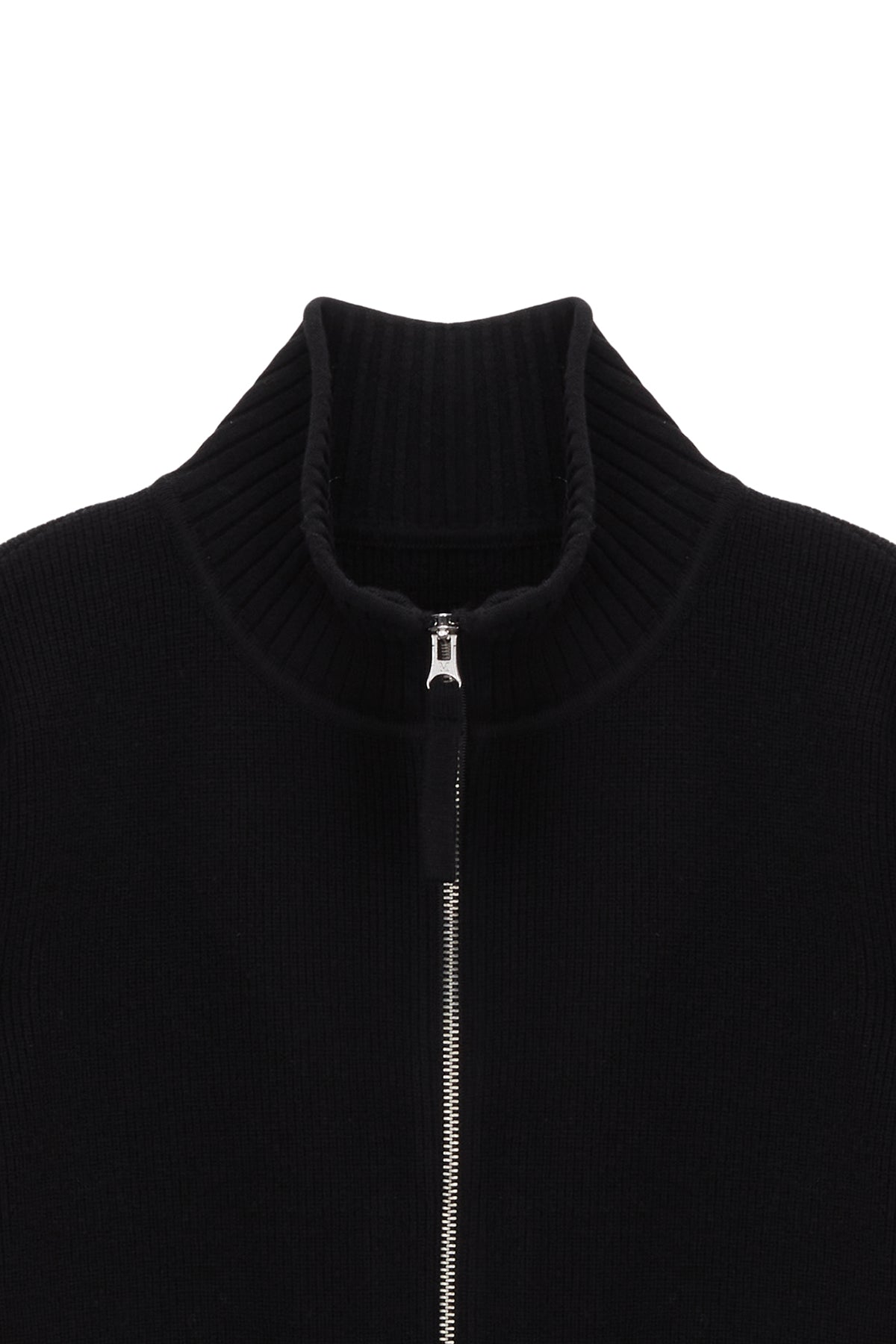 Matinkim Spell Point Stripe Knit Cardigan IN Black