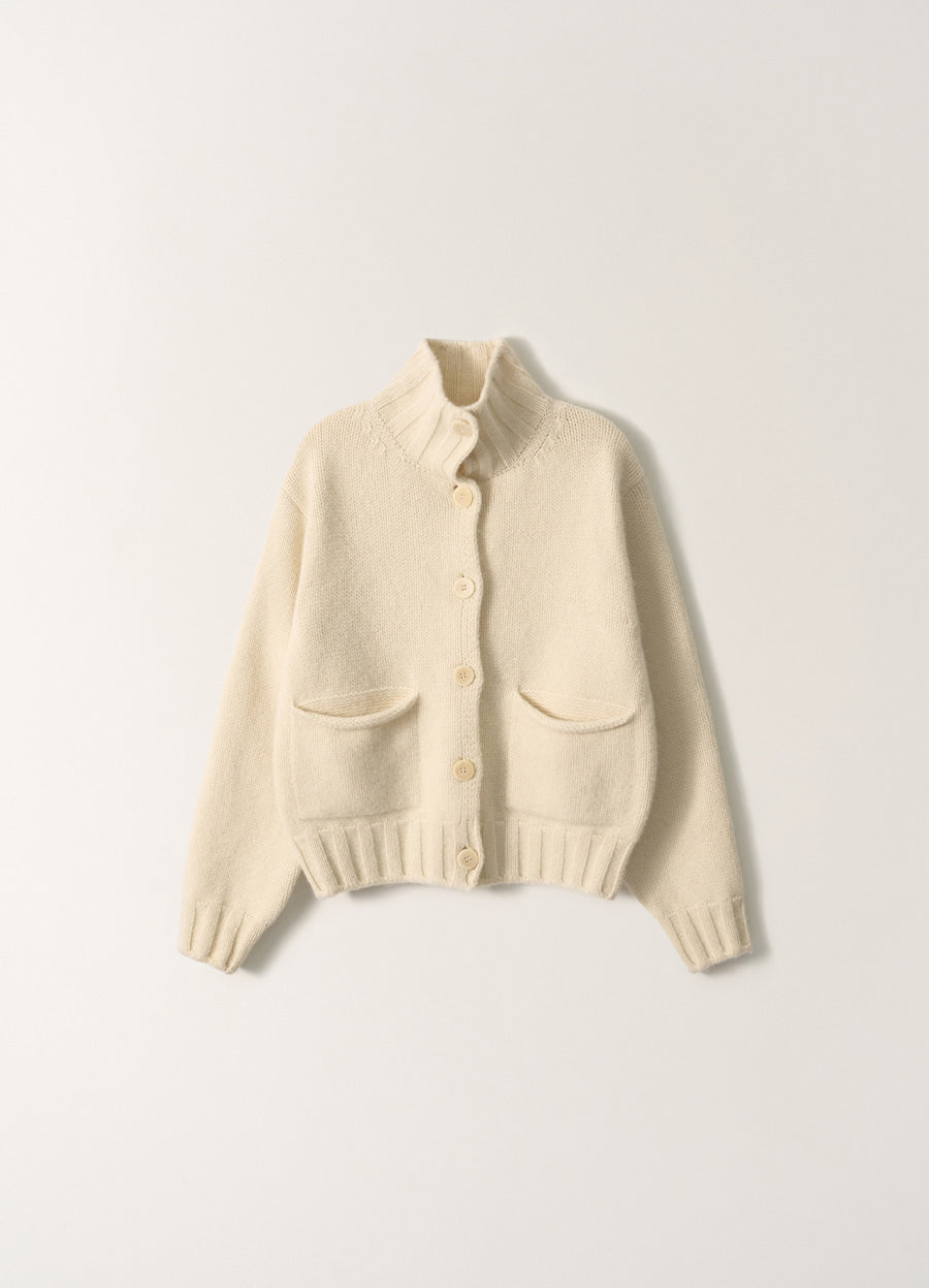 Nothing Written Marrie soft pocket cardigan (Cream) (Pre-order, ships from Nov 13)