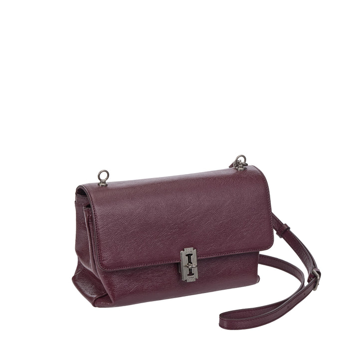 Vunque Baguette Shoulder S Plum Burgundy