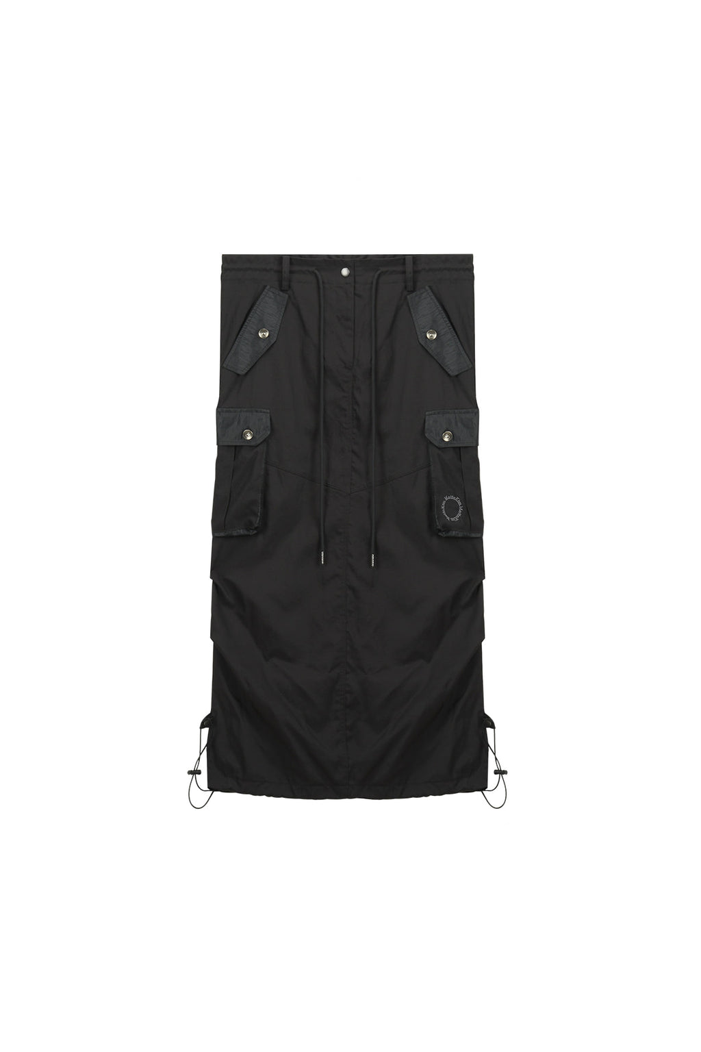 Matinkim Cargo Maxi Skirt IN Charcoal
