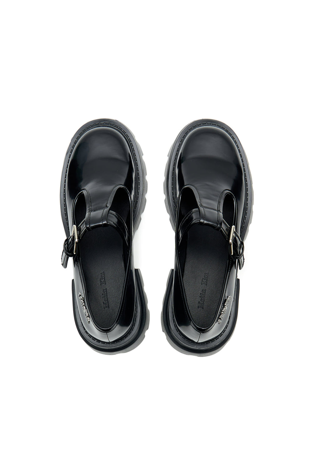Matinkim Matin T-Strap Chunky Loafer IN Black