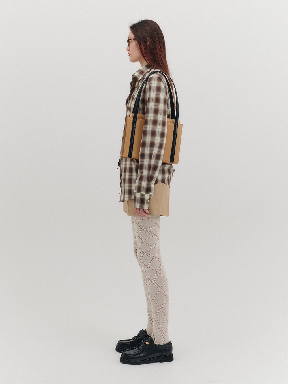 EENK High-Rise Shorts - Camel