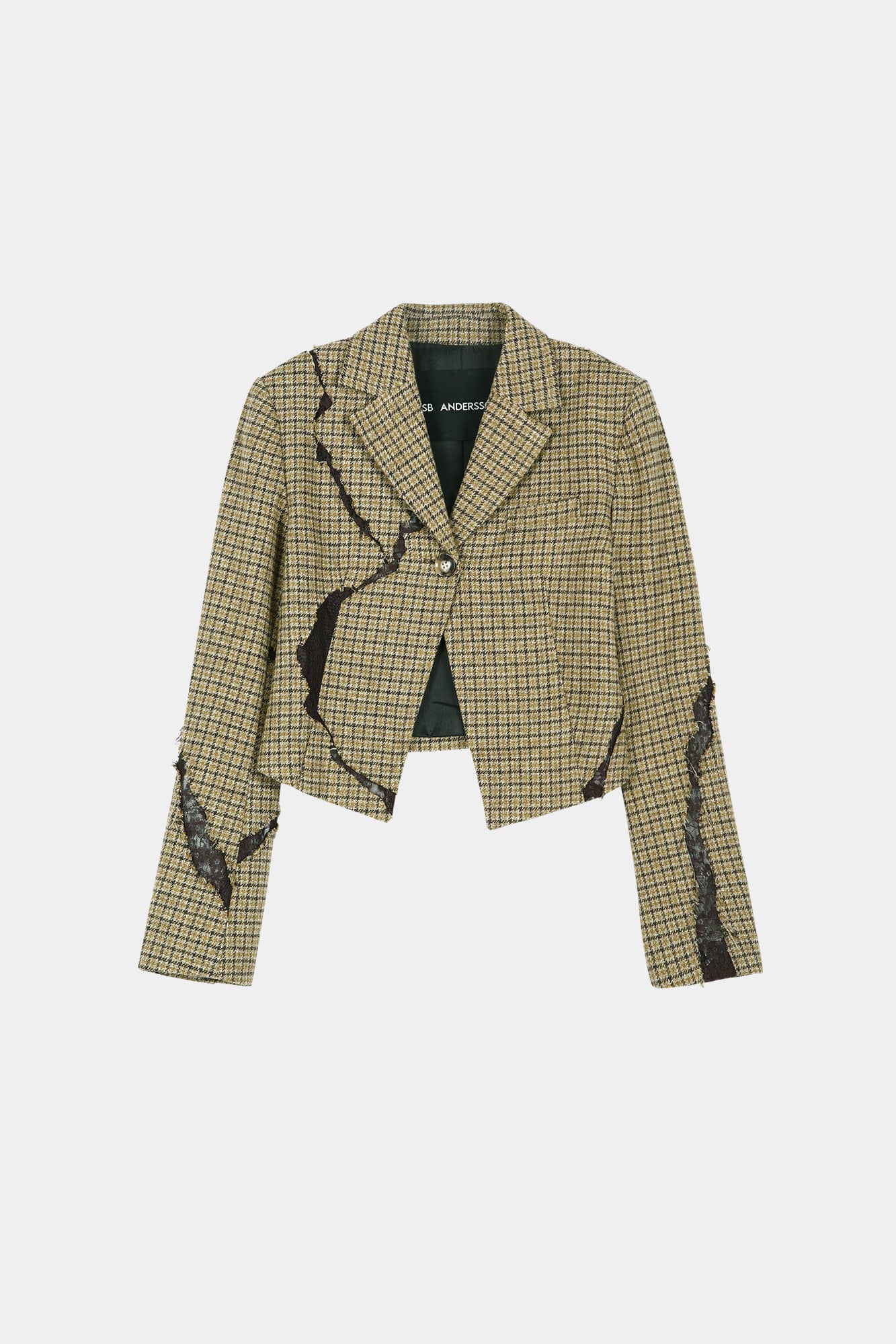 Andersson Bell Lace Cut-Out Blazer