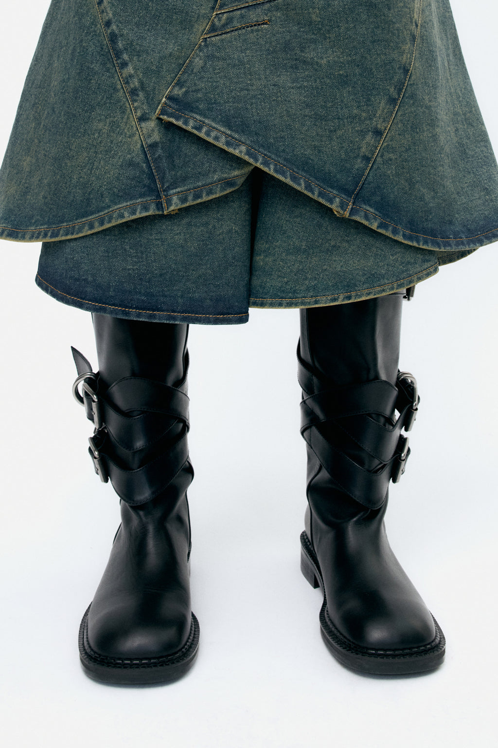 Andersson Bell Layered Strap Boots