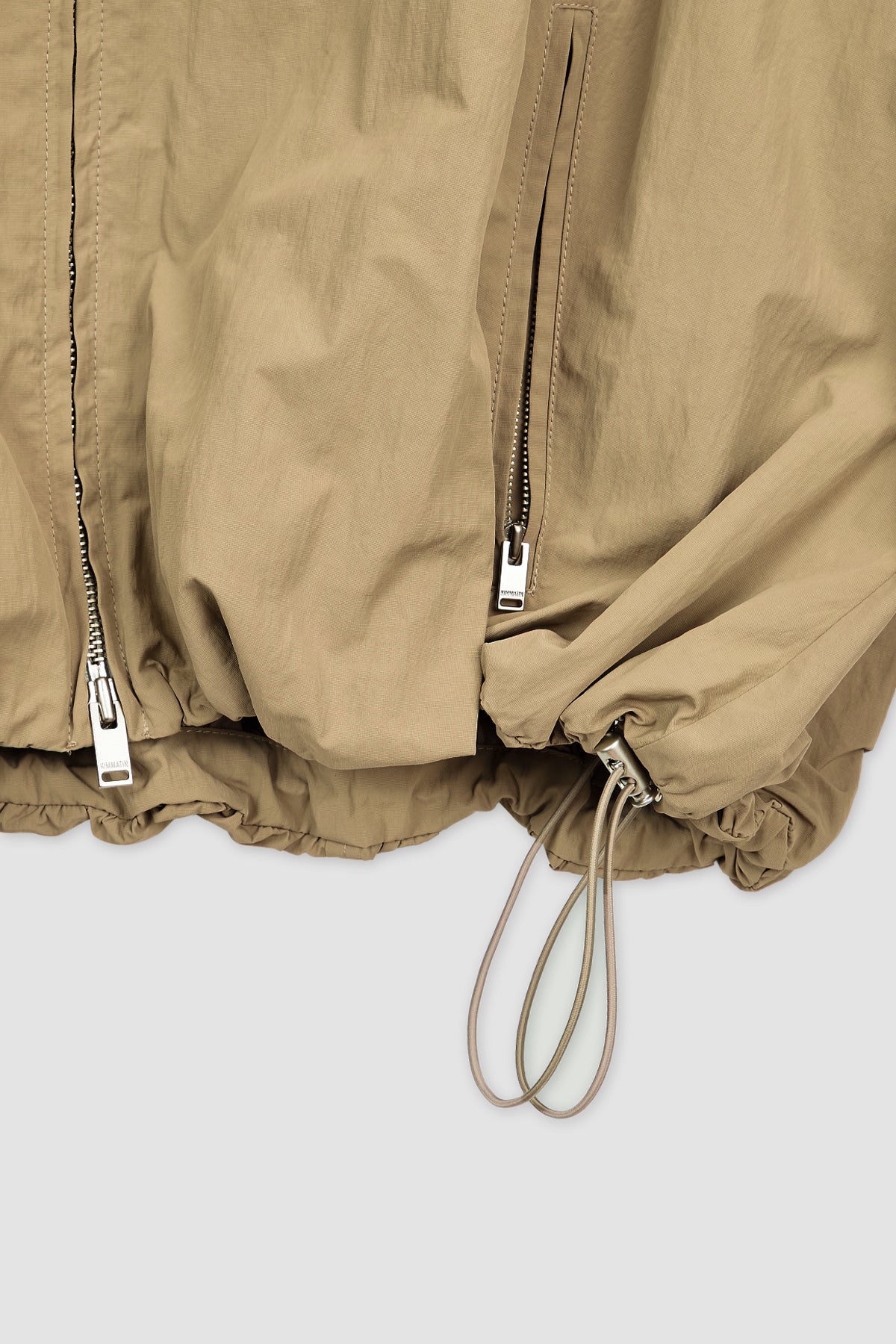 Matinkim Logo Embroidery Balloon Jumper IN Light Khaki