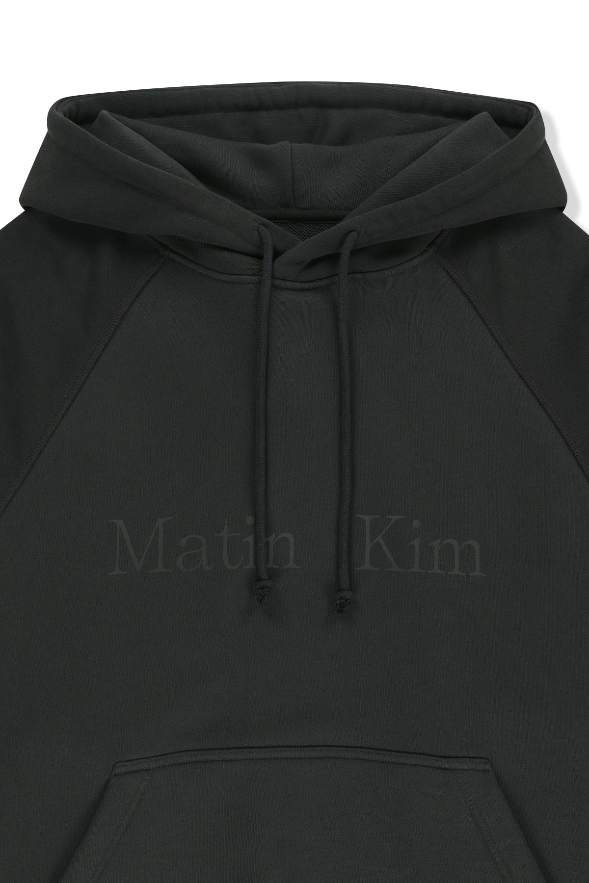 Matinkim Color Block Logo Hoody Top IN Black