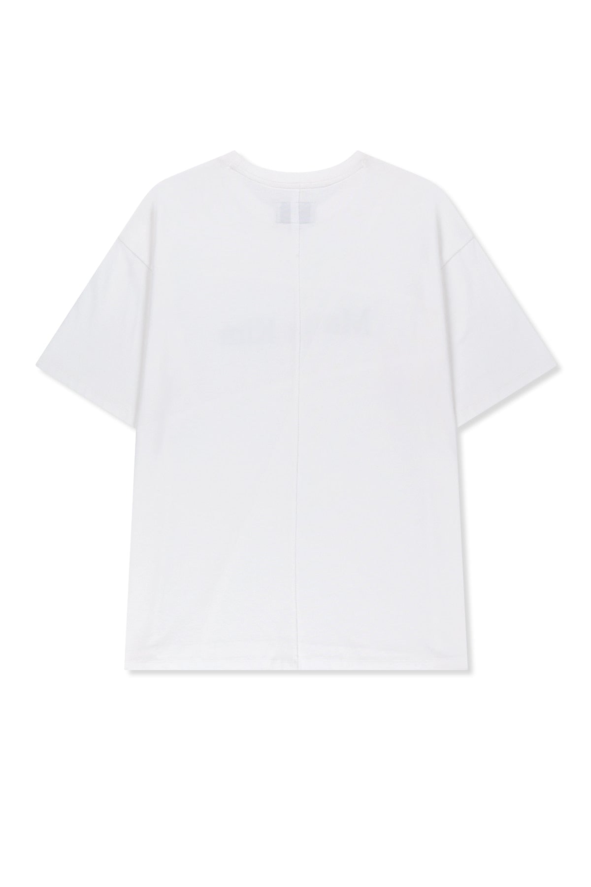 Matinkim Diagonal Cut Logo Top IN White