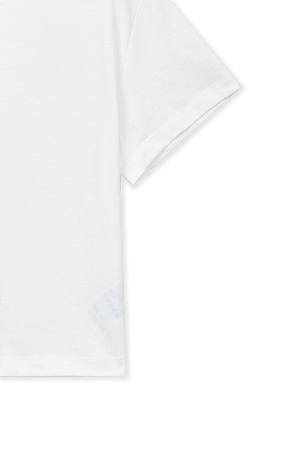 Matinkim Label Point Lettering Crop Top IN White