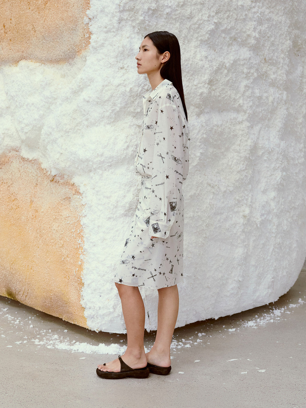 Low Classic Pipe Dream Wrap Skirt Ivory