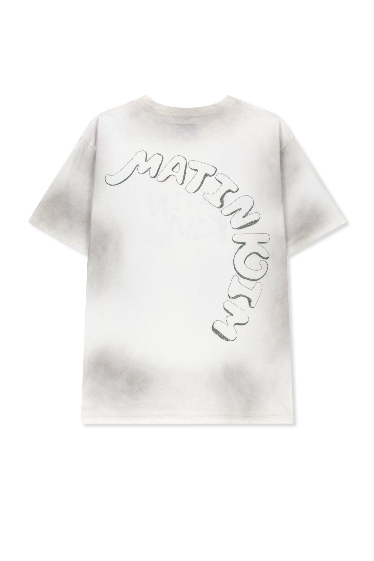Matinkim Vintage Graffiti Logo Top IN White