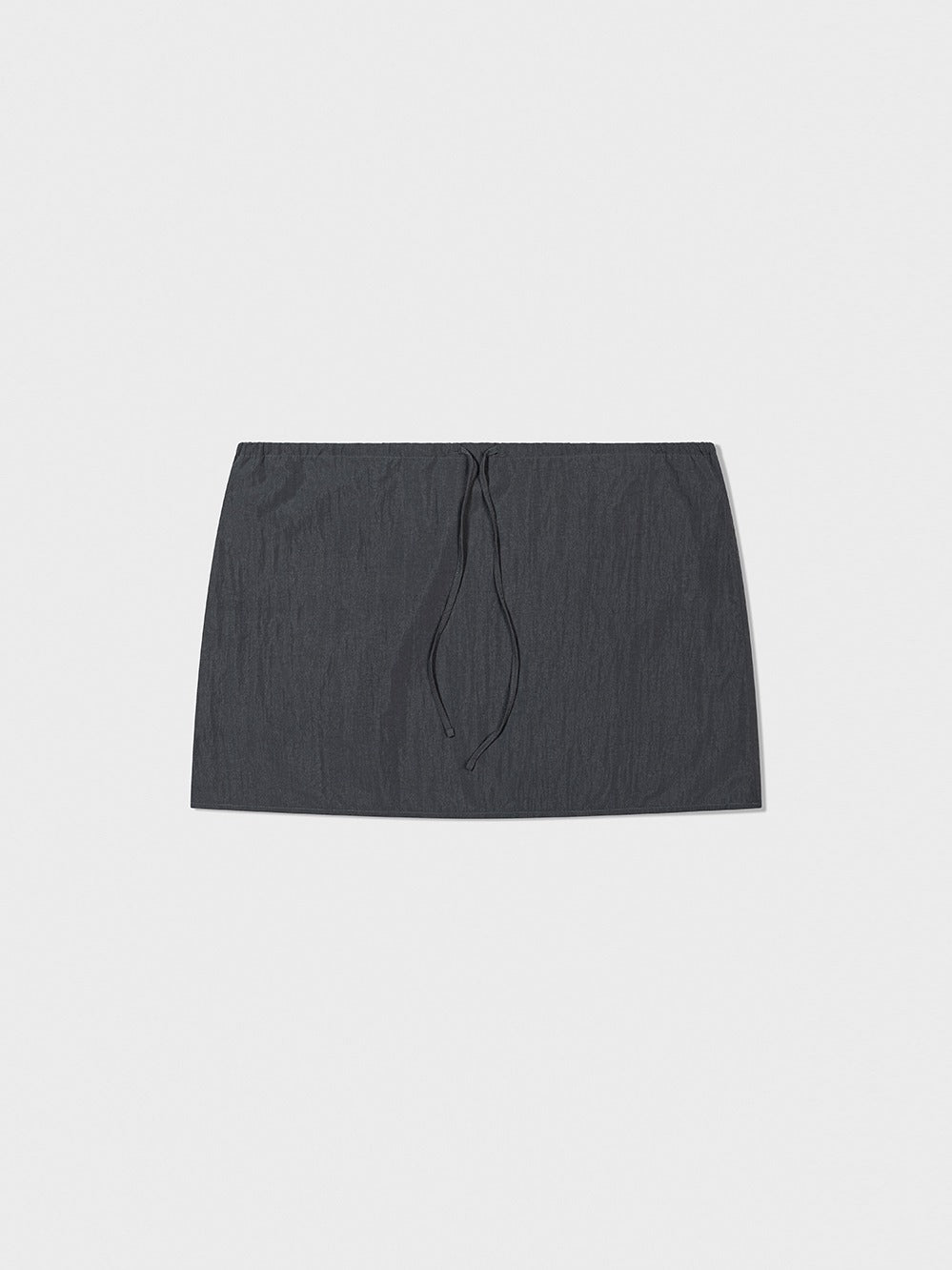 Low Classic Layered Reversible Mini Skirt Blue Charcoal