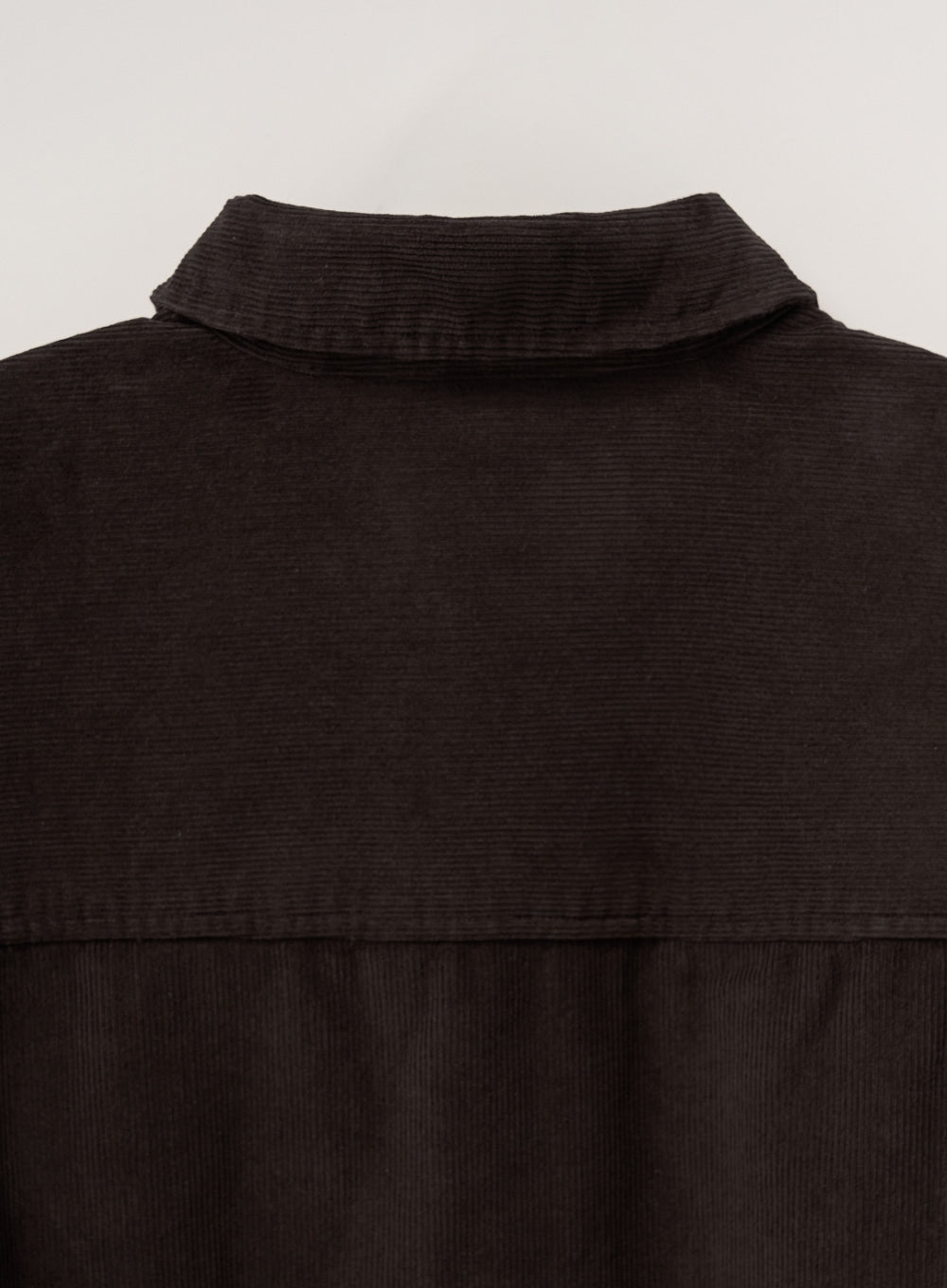 [satur] Soft Corduroy Shirt - Brown