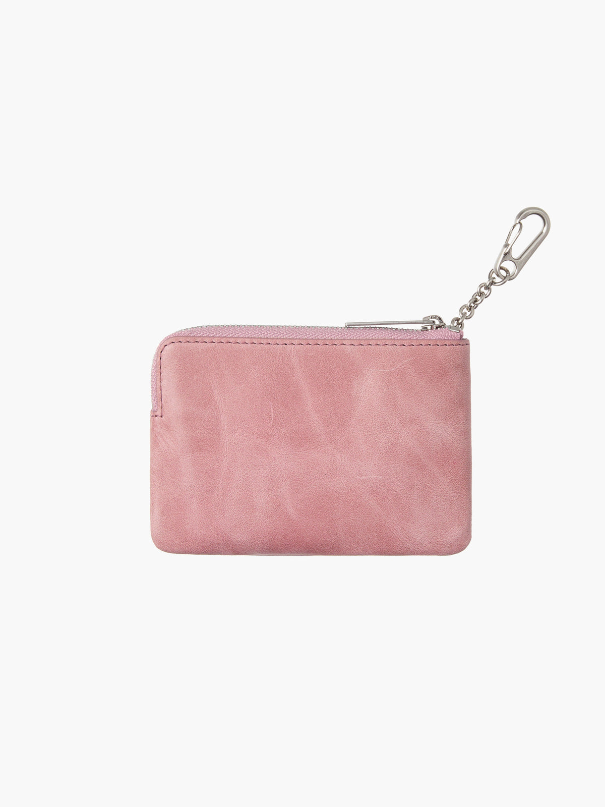 Margesherwood Heart Zipper Wallet tea rose pull-up