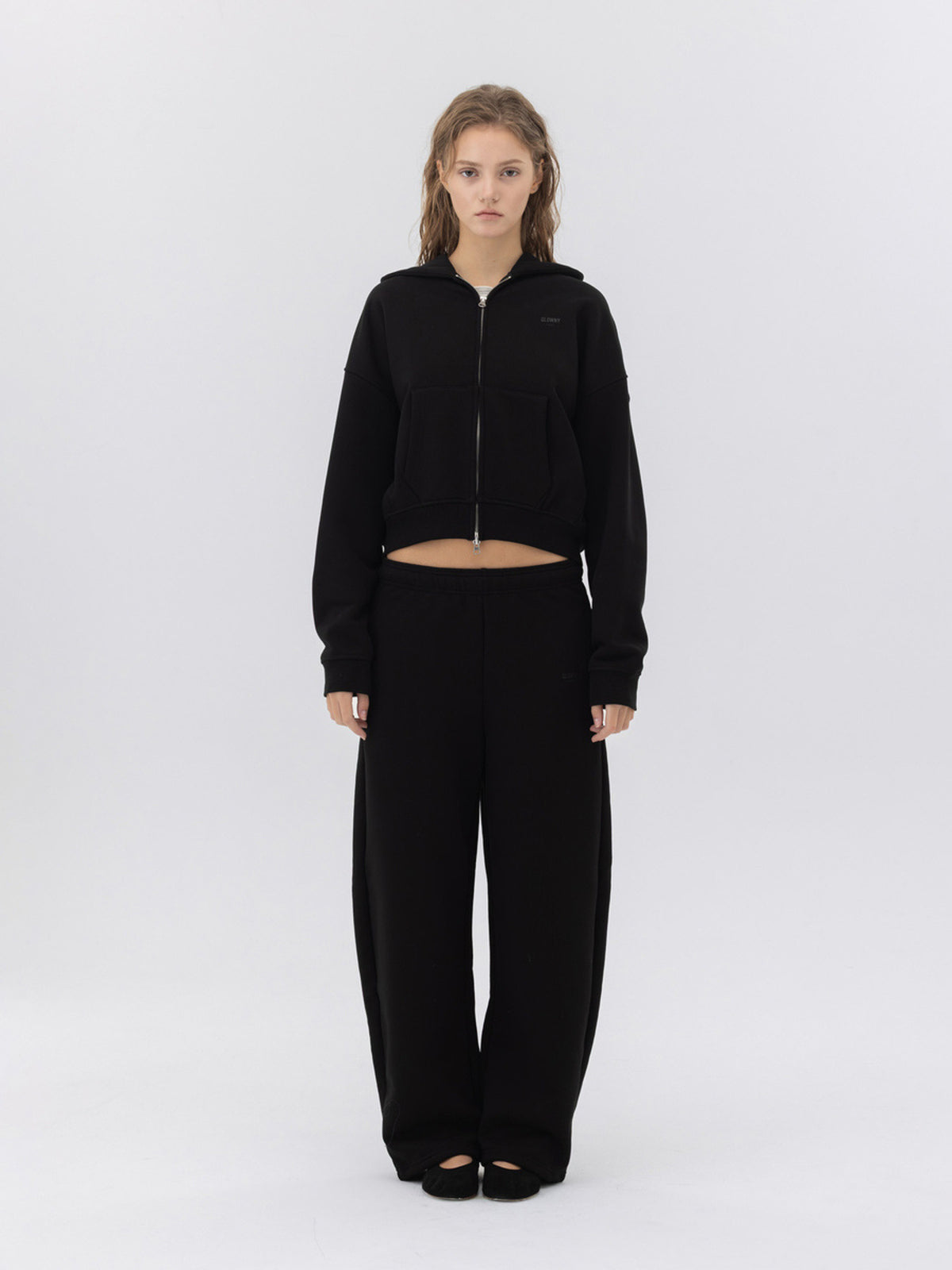 GLOWNY G Warm Core Sweatpants (Black)