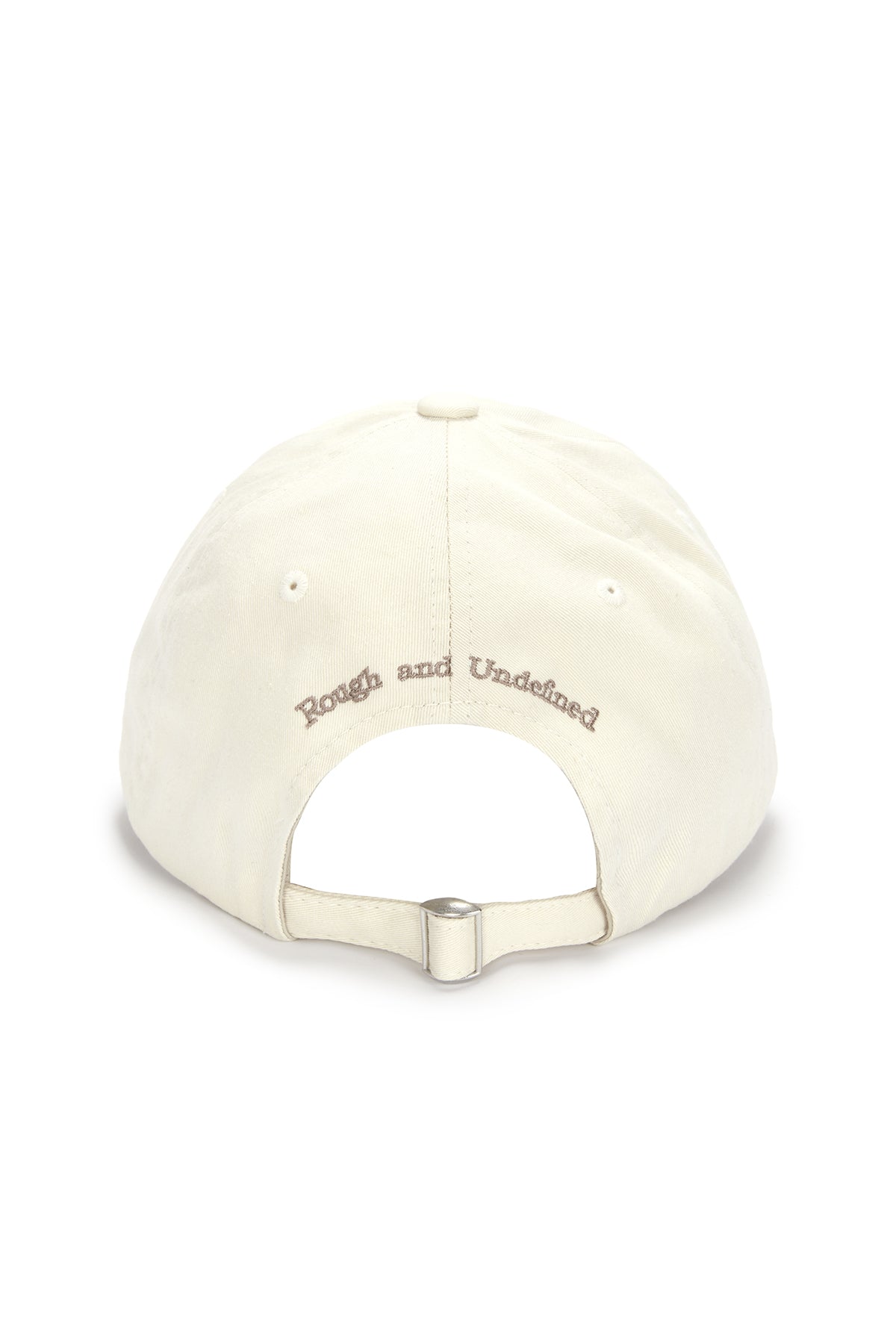 [matinkim] APPLIQUE CIRCLE LOGO BALL CAP IN IVORY