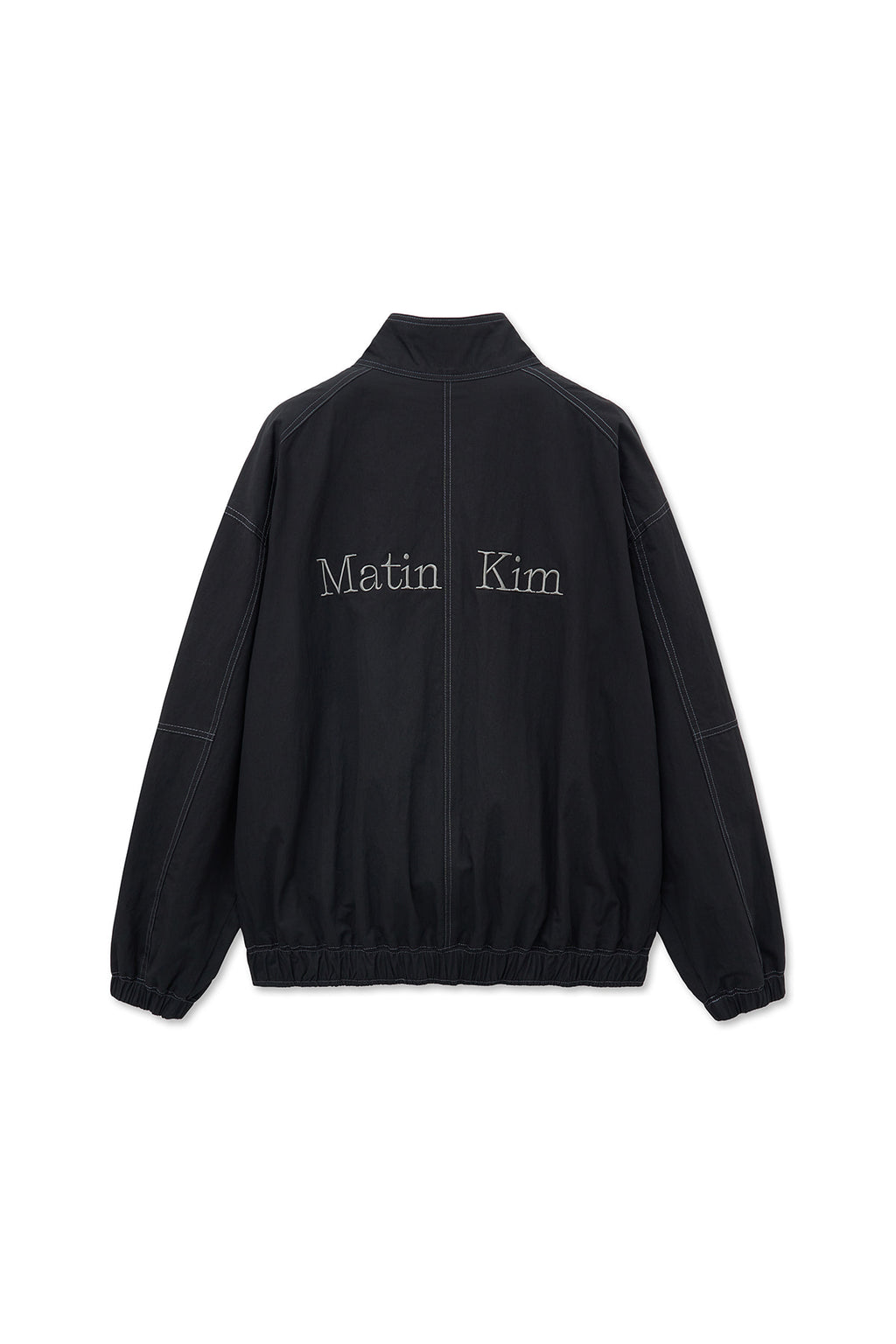[matinkim] UTILITY BOMBER JUMPER FOR WOMEN IN BLACK