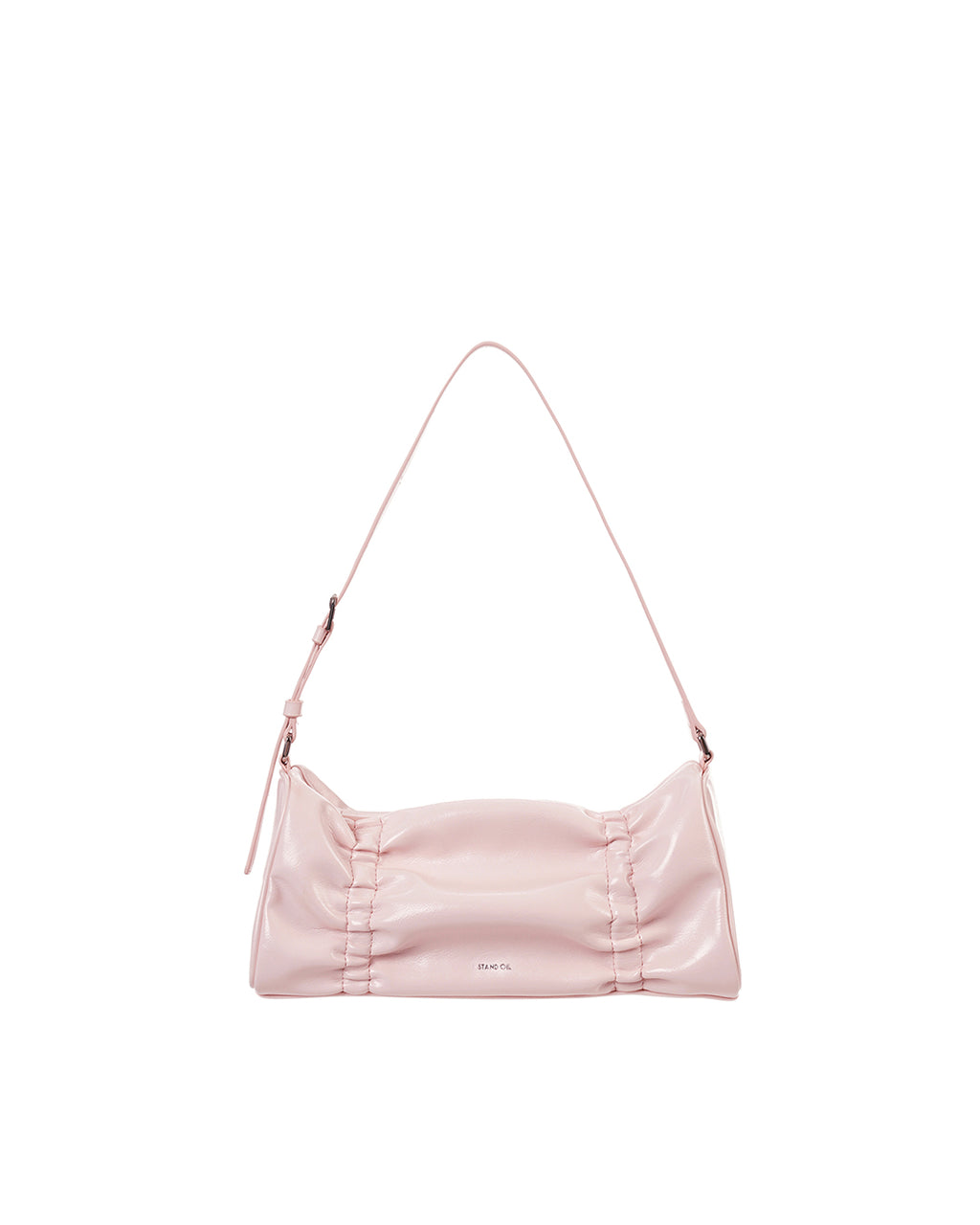 Pleats Bag · Pleated Backpack in Baby Pink