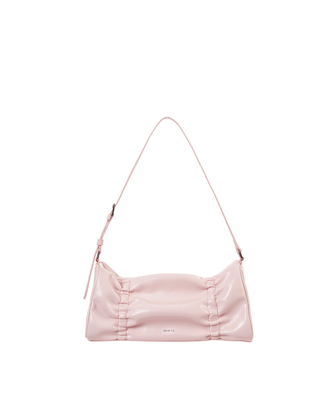 Pleats Bag · Pleated Backpack in Baby Pink