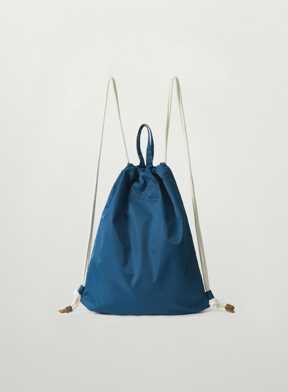 Satur Nylon Drawstring Bag - Blue