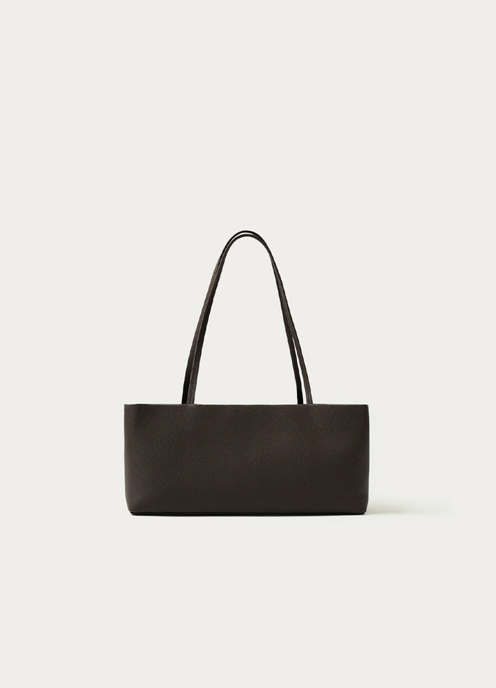 Nothing Written Della mini tote bag (Deep brown)