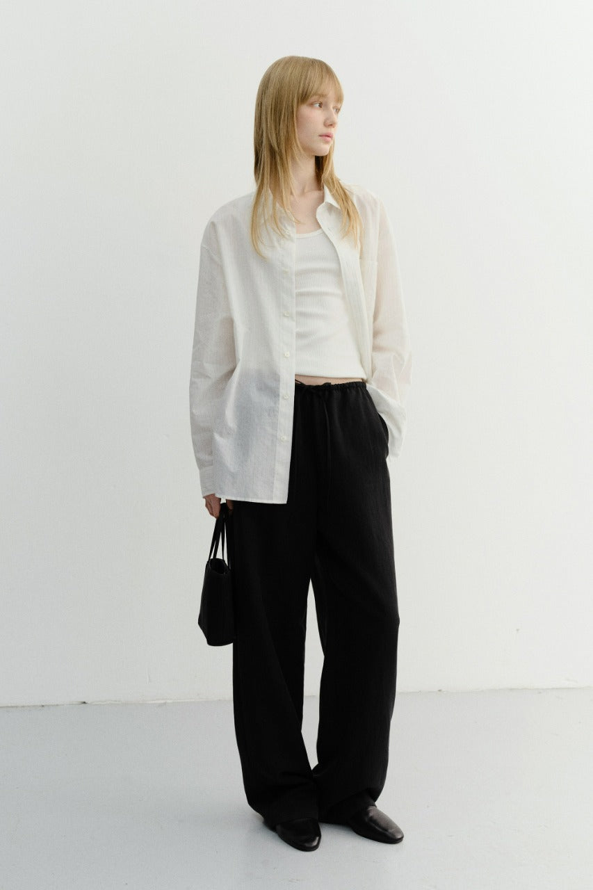 Dunst Summer String Pants Black