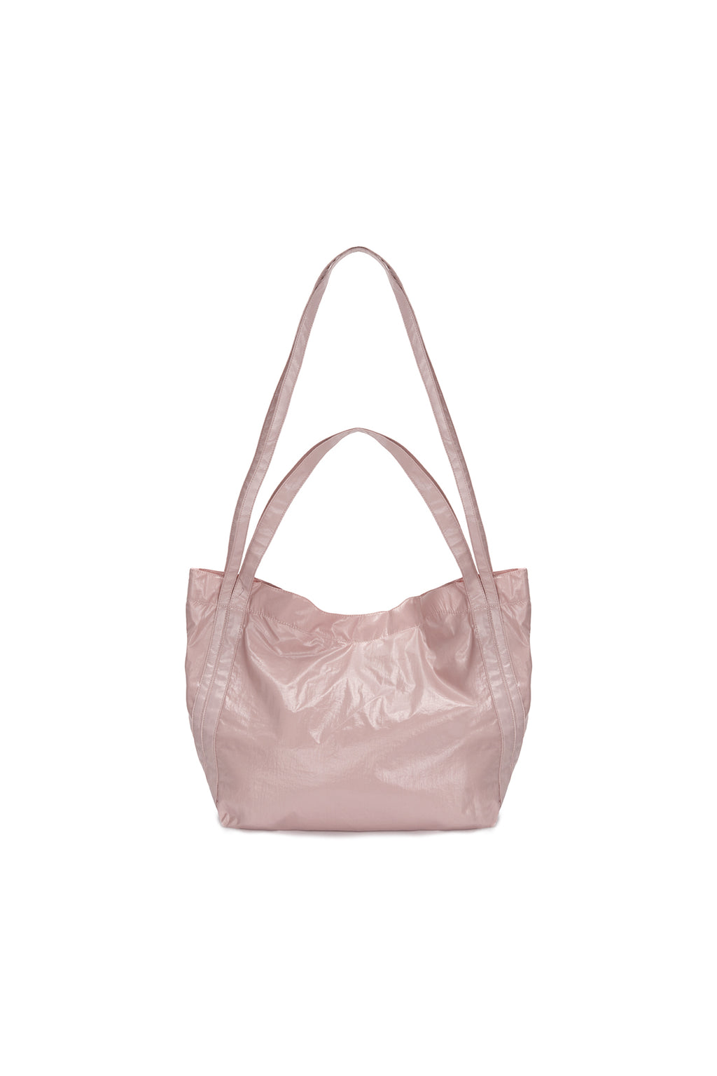 [matinkim] GLOSSY TWO WAY BIG BAG IN PINK