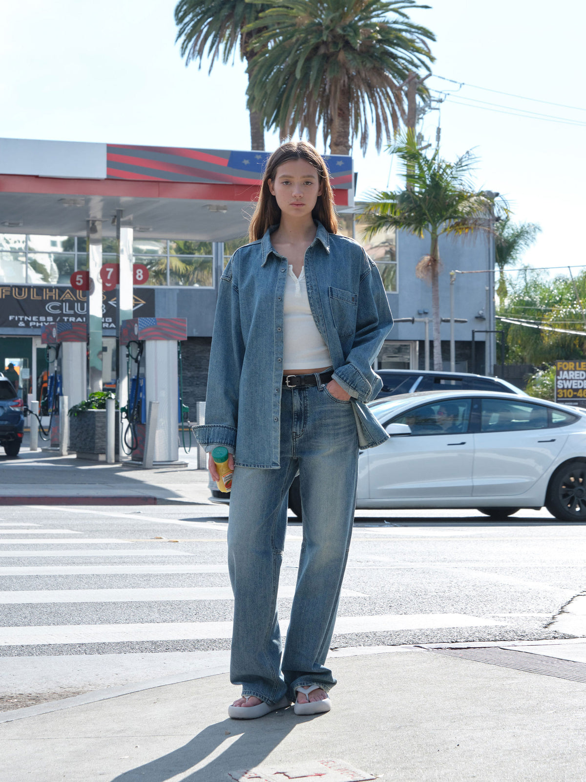 Low Classic Lc Denim Shirt Jacket Blue