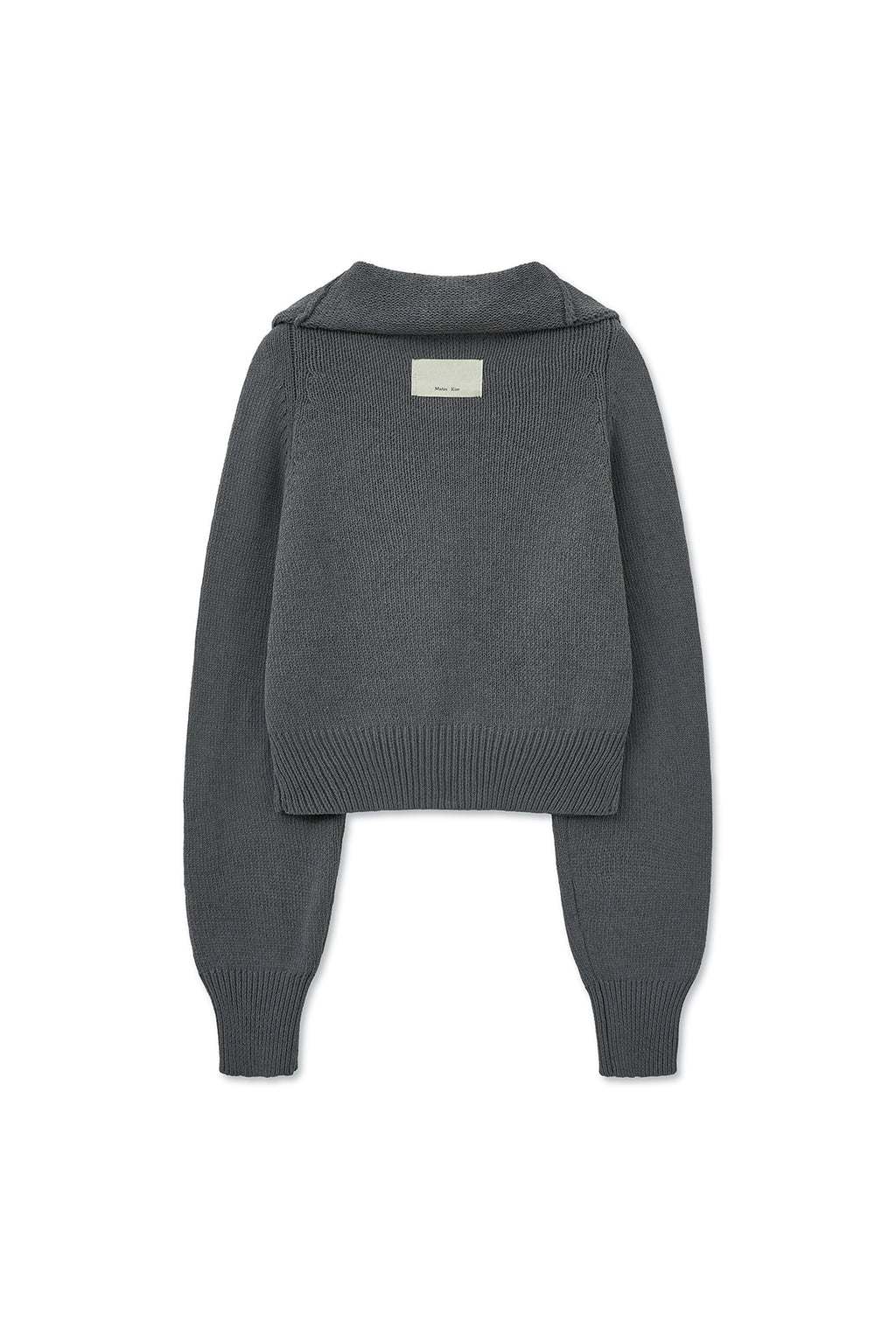 [matinkim] HOOK POINT TWO WAY CROSS CARDIGAN IN GREY