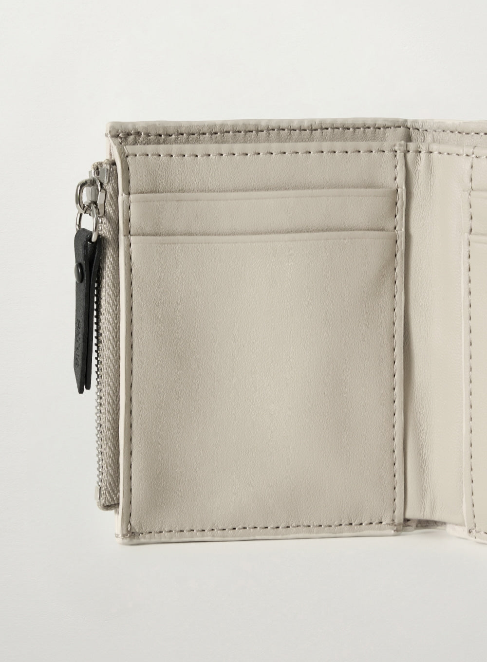 [satur] Orta Padded Wallet - Light Gray