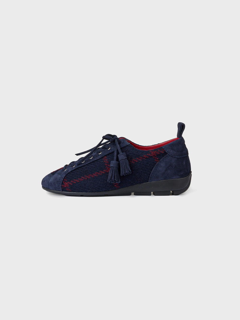 EENK Tassel Detail Lace-Up Sneakers - Navy