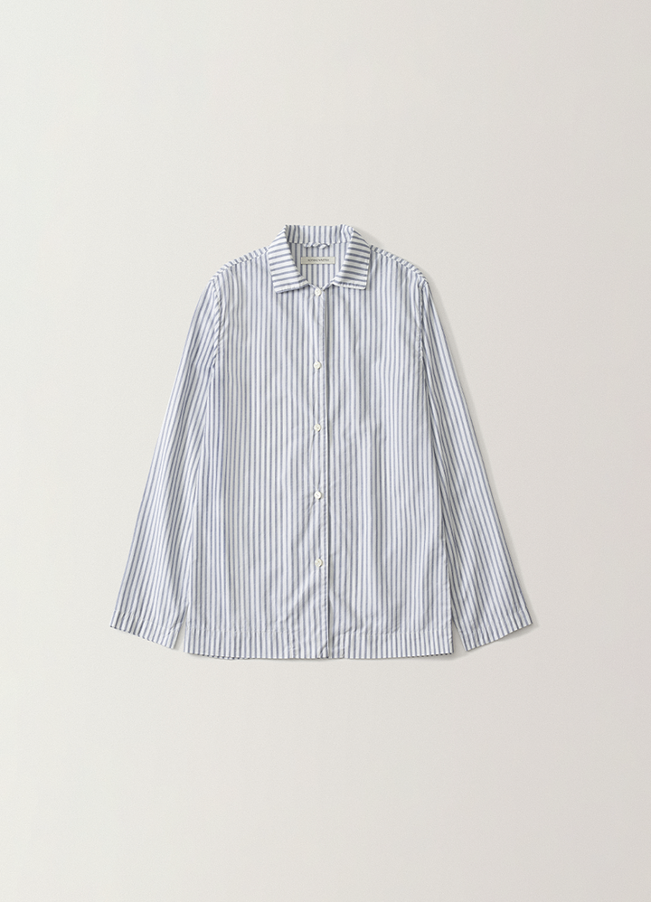 Nothing Written Mago stripe shirt (Navy stripe)