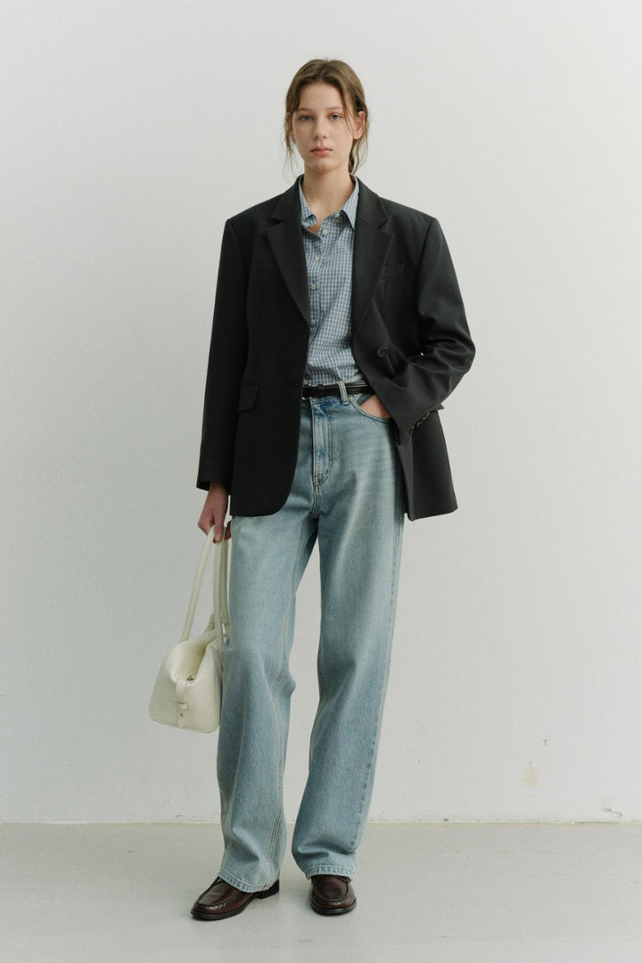 Dunst Loose Jeans Light Blue